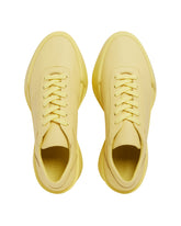 Yellow Aerobic Low Sneakers | PDP | dAgency