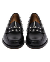 Black Weejuns Penny Stud Moccasins | PDP | Antonia