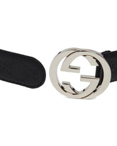 Black Signature Leather Belt - Gucci men | PLP | dAgency