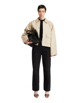 Beige Cotton Jacket - new arrivals women's clothing | PLP | dAgency