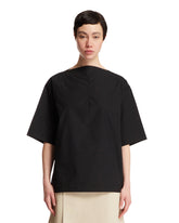 Black Cotton T-Shirt - TOTEME-STUDIO | PLP | dAgency