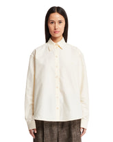 Yellow Oversize Cotton Shirt - Women | PLP | dAgency