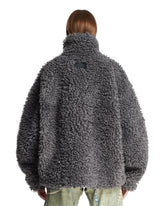 Gray Faux Fur Bomber | PDP | Antonia