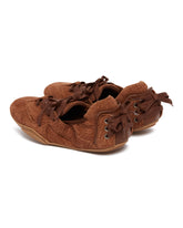 Brown Lace-Up Shoes | PDP | Antonia