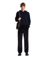 Blue Cashmere Hoodie - Acne studios men | PLP | Antonia