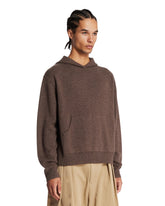Brown Cashmere Hoodie | PDP | Antonia