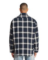 Blue Checkered Cotton Shirt | PDP | Antonia