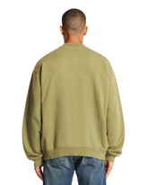 Cardigan Girocollo Con Zip Verde | PDP | Antonia