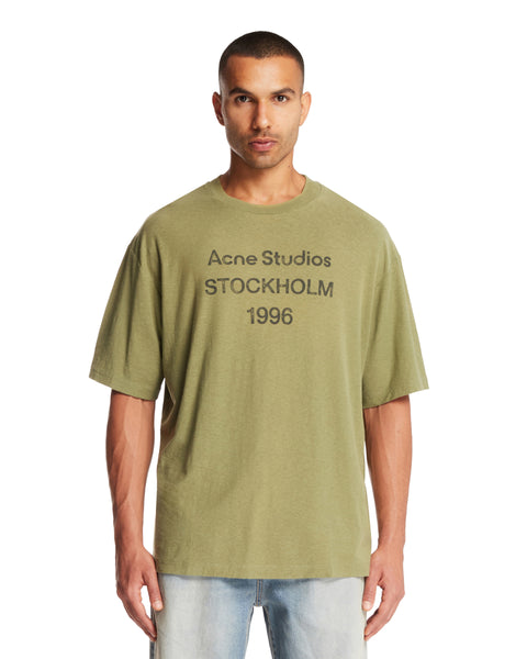 Green Logo T-Shirt | ACNE STUDIOS - Antonia