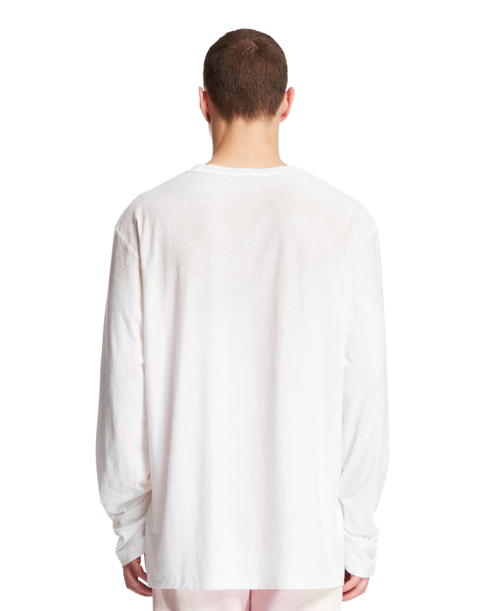 White Long Sleeve T-shirt | ACNE STUDIOS - Antonia