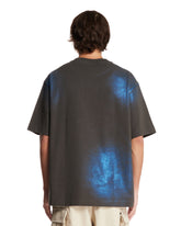 Gray Logo T-Shirt with Iridescent Details | PDP | Antonia