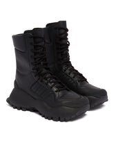 Willy Chavarria x Adidas Originals Black Forum Boot Mid Sneakers | ADIDAS ORIGINALS | All | Antonia