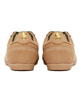 Beige Japan Leather Sneakers | PDP | Antonia