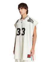 Adidas Originals x Willy Chavarria White Basketball T-Shirt | PDP | Antonia