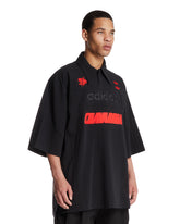 Adidas Originals x Willy Chavarria Black Polo | PDP | Antonia