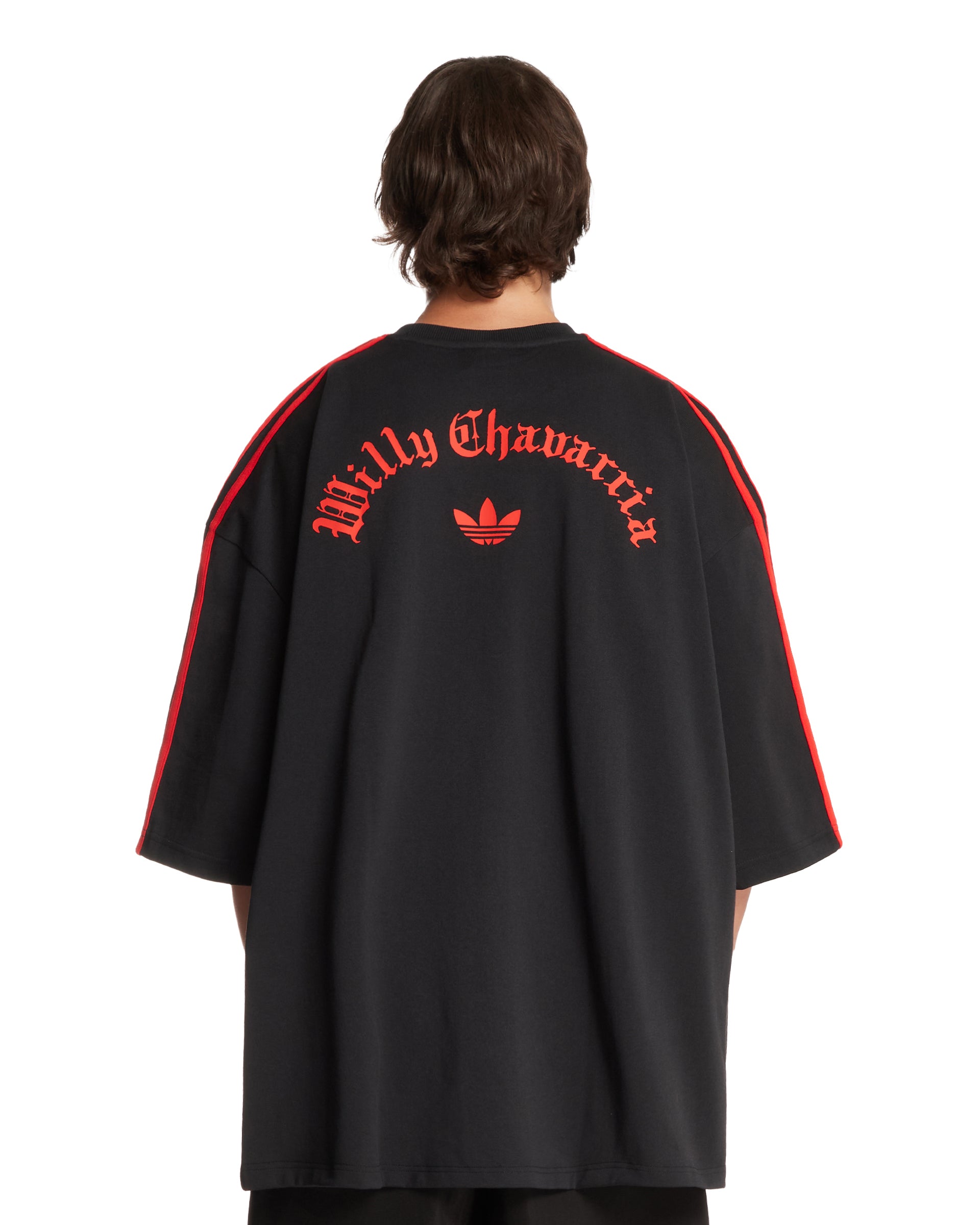 Adidas Originals x Willy Chavarria Black Oversized T-Shirt