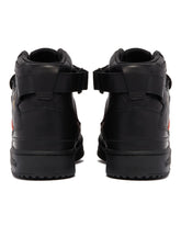 Adidas Originals x Willy Chavarria Black Forum 84 Hi Sneakers | PDP | Antonia