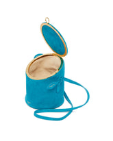 Blue Small La Canette Bag | PDP | Antonia