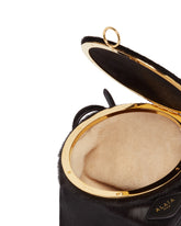 Black Small La Canette Pony Hair Bag | PDP | Antonia