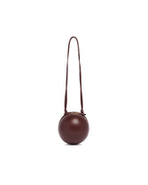 Burgundy Sphere Leather Bag | PDP | Antonia