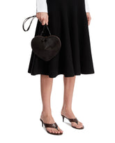 Borsa Le Coeur In Cavallino Marrone - BORSE A SPALLA DONNA | PLP | Antonia