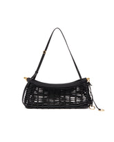 Black East West Media Woven Bag | PDP | Antonia