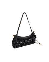 Black East West Media Woven Bag | PDP | Antonia