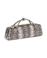 Snake-Print Le Teckel Leather Clutch | PDP | Antonia