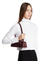 Burgundy Small Le Teckel Bag | PDP | Antonia