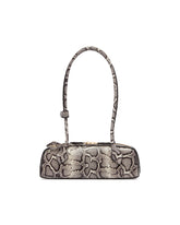 Snake-Print Small Le Teckel Leather Bag | PDP | Antonia