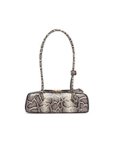 Snake-Print Small Le Teckel Leather Bag | PDP | Antonia