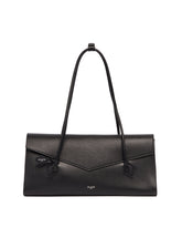 Borsa Le Teckel Flap In Pelle Nera - BORSE A SPALLA DONNA | PLP | Antonia