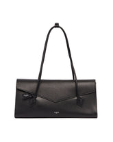 Black Le Teckel Flap Leather Bag | PDP | Antonia