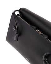 Black Le Teckel Flap Leather Bag | PDP | Antonia