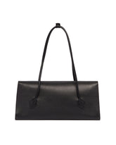 Black Le Teckel Flap Leather Bag | PDP | Antonia