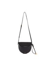 Black East West Leather Belt Bag | PDP | Antonia