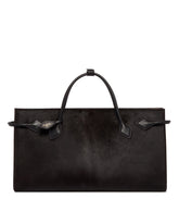 Brown Le Teckel Leather Tote Bag - New arrivals women's bags | PLP | Antonia