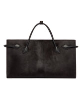 Tote Bag Le Teckel In Pelle Marrone | PDP | Antonia