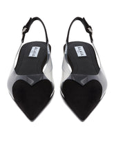 Black Le Coeur Slingback Flats | PDP | Antonia