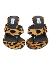 Animalier Heeled Thong Mules | PDP | Antonia