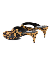 Animalier Heeled Thong Mules | PDP | Antonia