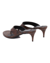 Brown Thong Mules | PDP | Antonia