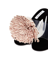 Pink Asymmetric Flower Sandals | PDP | Antonia