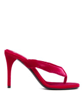 Fuchsia Thong Mules - Alaia women | PLP | Antonia