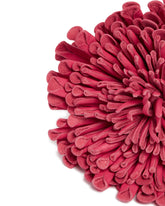 Pink Leather Flower Choker | PDP | Antonia