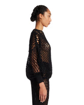 Black Mesh Top | PDP | Antonia