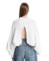 White Backless Sweater | PDP | Antonia