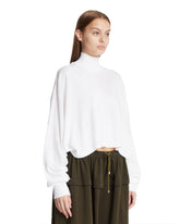 White Backless Sweater | PDP | Antonia