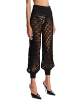 Black Balloon Mesh Pants | PDP | Antonia