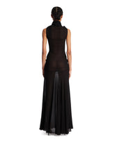 Black Sleeveless Dress with Bows | PDP | Antonia